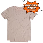 Μπλούζα με Λαιμόκοψη The Project Garments Crew Neck T-Shirt Powder