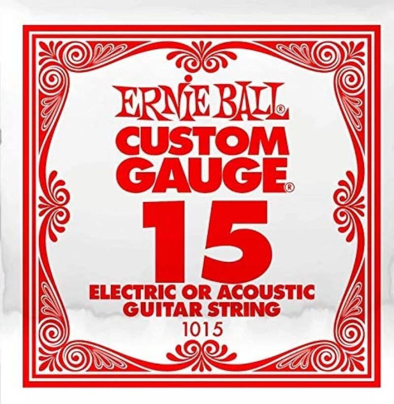Χορδή Ακουστικής/Ηλεκτρικής Κιθάρας  Ernie Ball 1015 Plain Steel