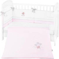 Kikka Boo Σετ Κούνιας 2 τμχ 60x120 Dream Big Pink 41101020119