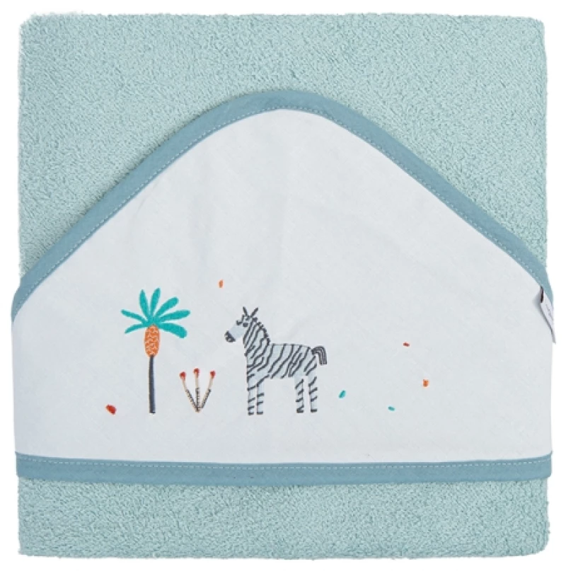 Bimbidreams Κάπα Μπουρνούζι Kenia Zebra 100x100cm. 00715756