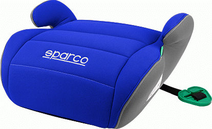 Sparco Κάθισμα Αυτοκινήτου Booster i-Size 100 εως 150cm Blue Grey F100KI_BL