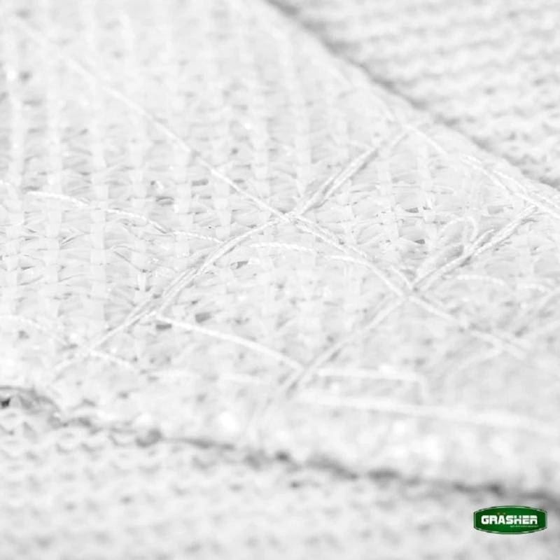 Grasher Ε220 Πανί σκίασης τρίγωνο με κρίκους 180gr/m²  5x5x5m Λευκό / 103789