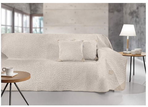 Ριχτάρι Καναπέ Lama Beige (Μονοθέσιο, Διθέσιο, Τριθέσιο, Τετραθέσιο)- Guy Laroche Τετραθέσιος 170Χ350