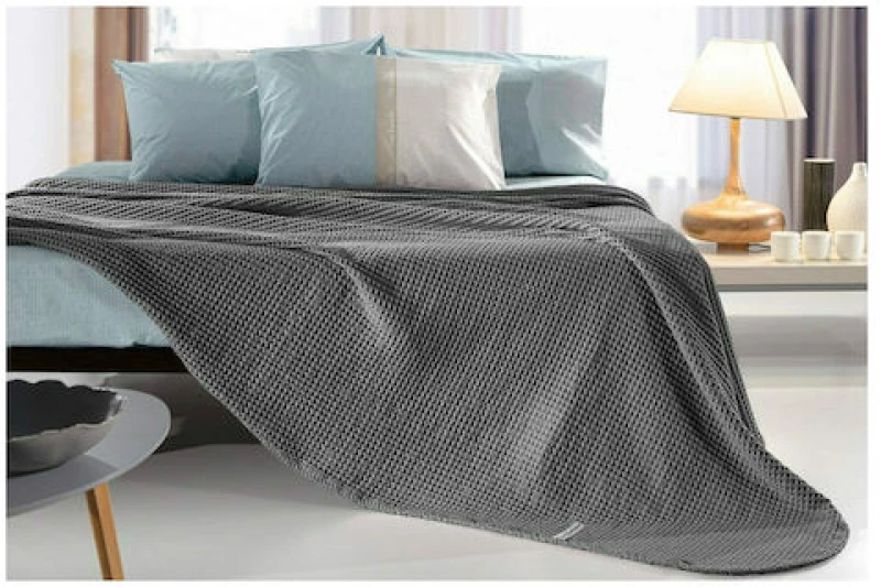 Κουβέρτα Eternity Anthracite- Guy Laroche 230Χ240, ETERNITY, Guy Laroche