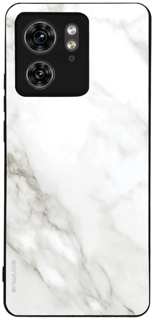 Θήκη Sonique Marble Series για Motorola Edge 40 5G Λευκό