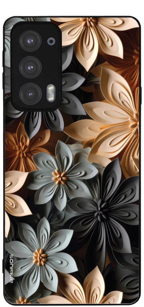 Θήκη Sonique 3D Flower Series για Motorola Edge 20 5G Γκρι