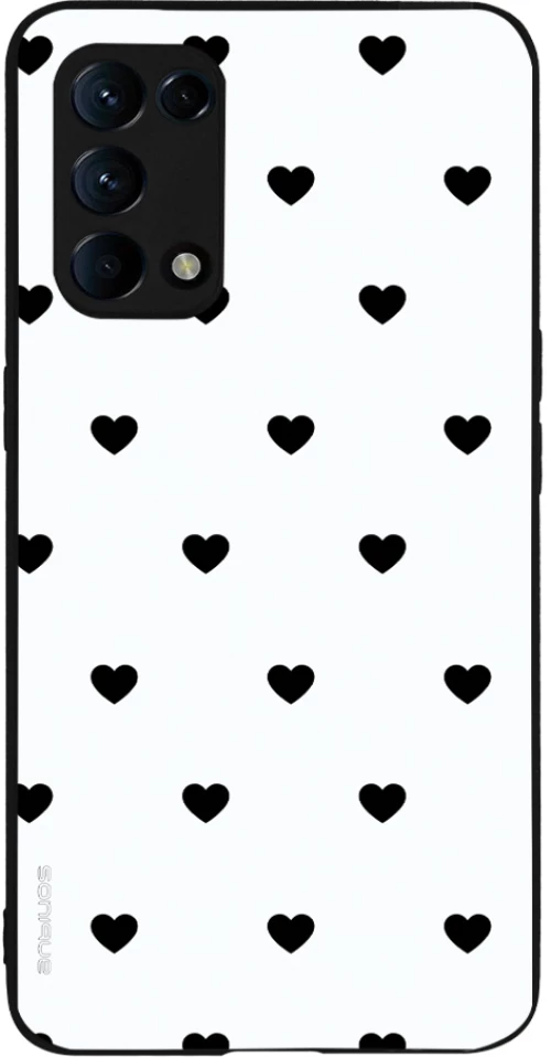Θήκη Sonique Heart Series για Oppo Find X3 Lite 5G Λευκό