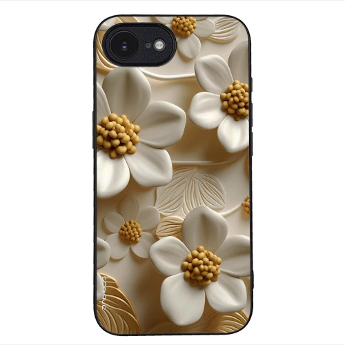 Θήκη Sonique 3D Flower Series για Apple iPhone 16e Λευκό