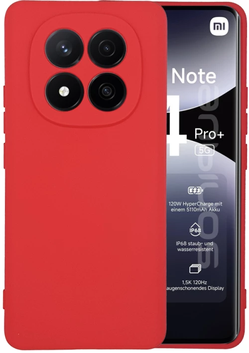 Θήκη Σιλικόνης My Colors Sonique Xiaomi Redmi Note 14 Pro Plus 5G Κόκκινο