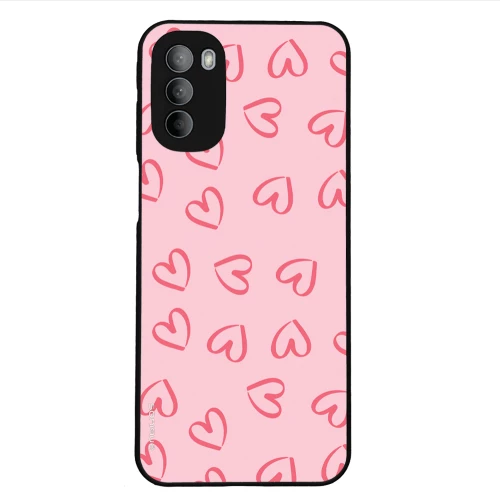 Θήκη Sonique Heart Series για Motorola Moto G31 4G / Moto G41 4G Ροζ