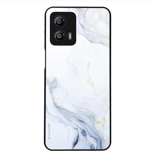 Θήκη Sonique Marble Series για Motorola Moto G53 5G Λευκό 02