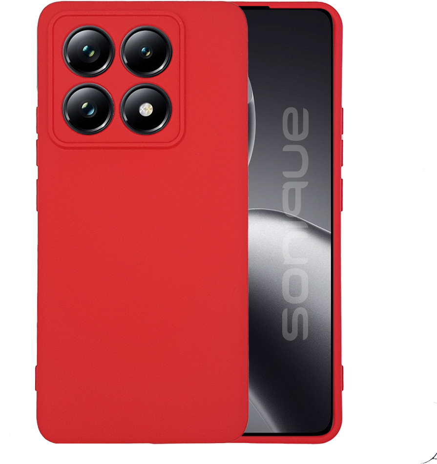 Θήκη Σιλικόνης My Colors Sonique Xiaomi Xiaomi 14T Pro Κόκκινο