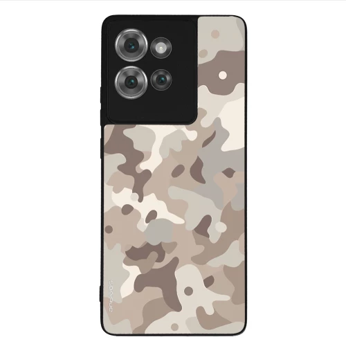 Θήκη Sonique Camouflage Army Series για Motorola Edge 50 5G Μπεζ