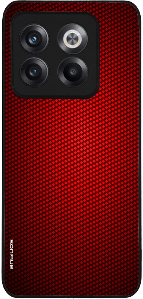 Θήκη Sonique Carbon Series για OnePlus 10T Κόκκινο