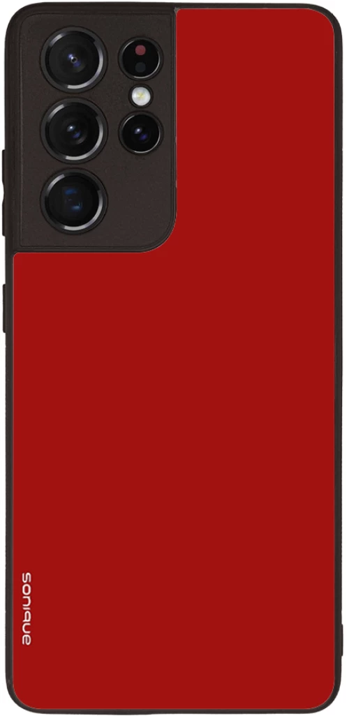 Θήκη Sonique ColorBloc Series για Samsung Galaxy S21 Ultra Κόκκινο