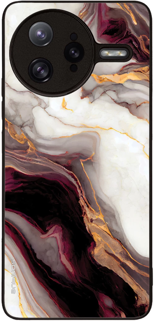 Θήκη Sonique Marble Series για Xiaomi Poco F7 Ultra 5G Μπορντώ