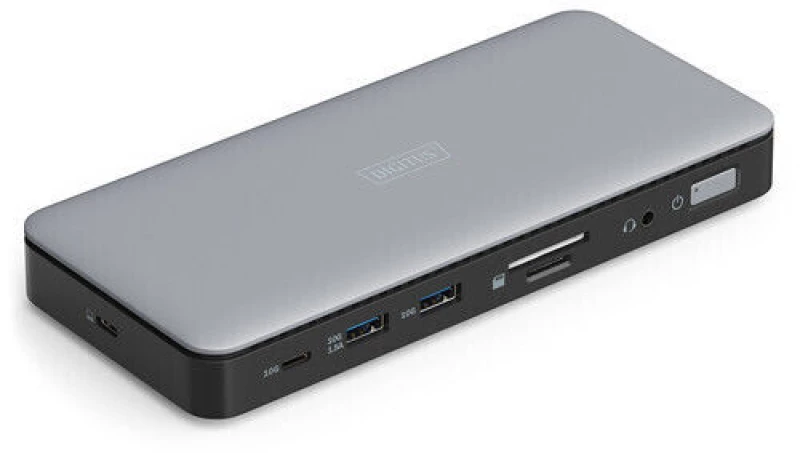Digitus Usb-C 11-Port USB-C Docking Station με HDMI 4K PD Ethernet Γκρι (DA-70917)