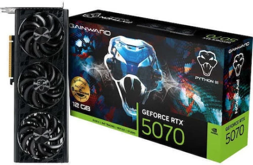 Gainward GeForce RTX 5070 12GB GDDR7 Python III OC Κάρτα Γραφικών NE75070S19K9-GB2050T