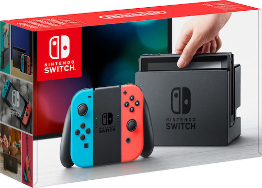 Nintendo Switch 32GB Red/Blue (045496883409)