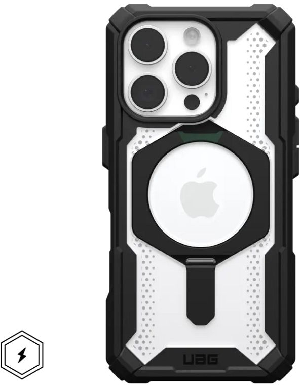 UAG Urban Armor Gear case PLASMA XTE compatible with MagSafe for IPHONE 16 Pro black / clear