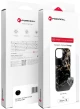 FORCELL F-PROTECT Mirage, Military Drop-Tested case compatible with MagSafe for IPHONE 15 black marble