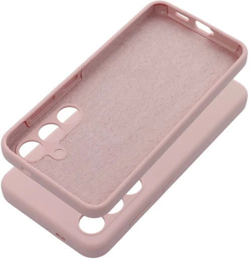 Case SILICONE 2mm for SAMSUNG S25 Edge sand pink