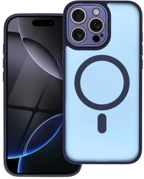 VARIETE MAG COVER Case compatible with MagSafe for SAMSUNG S25 PLUS navy blue