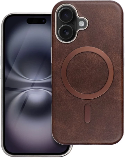 GENTLEMAN MAG COVER Case compatible with MagSafe for IPHONE 11 brown