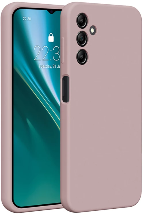 Etteri Silicone case for Samsung Galaxy A14 light pink