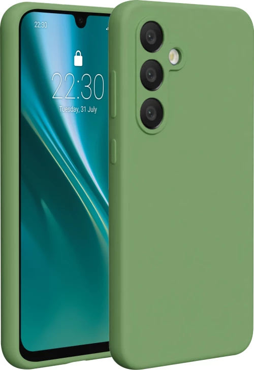 Etteri Silicone case for Samsung Galaxy S24 FE light green