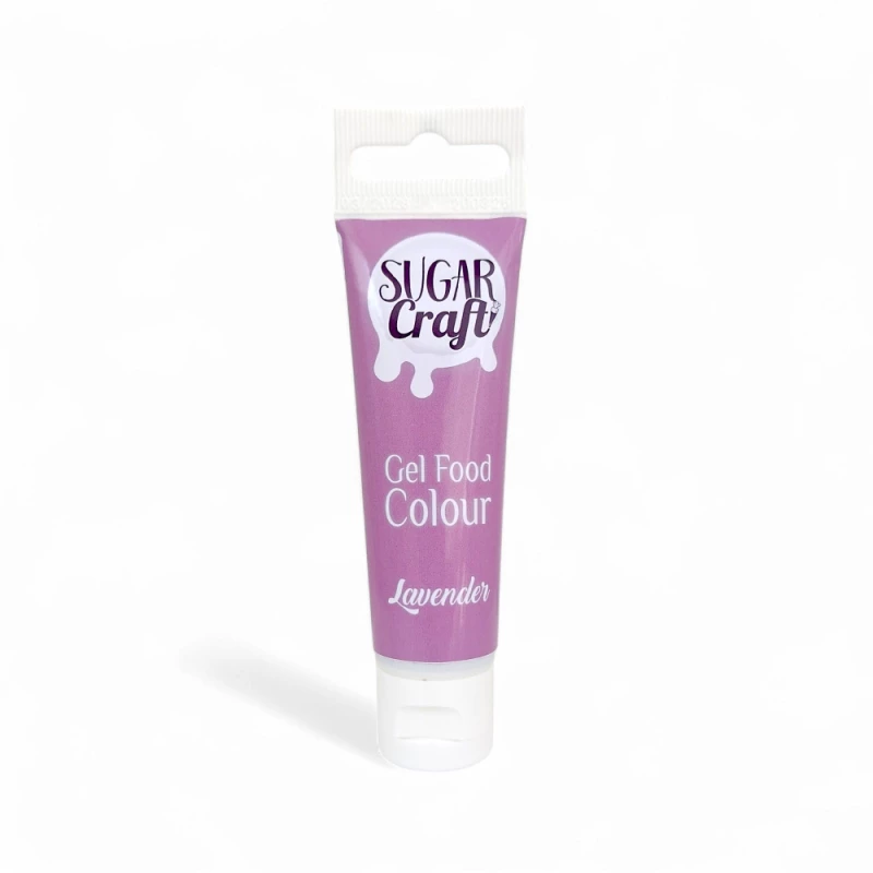 Χρώμα Ζαχαροπλαστικής σε Τζελ SugarCraft - Lavender / Λεβάντα 30gr
