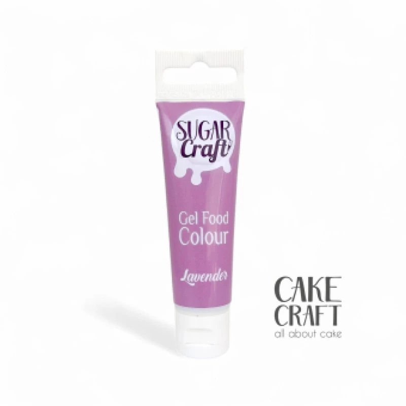 Χρώμα Ζαχαροπλαστικής σε Τζελ SugarCraft - Lavender / Λεβάντα 30gr