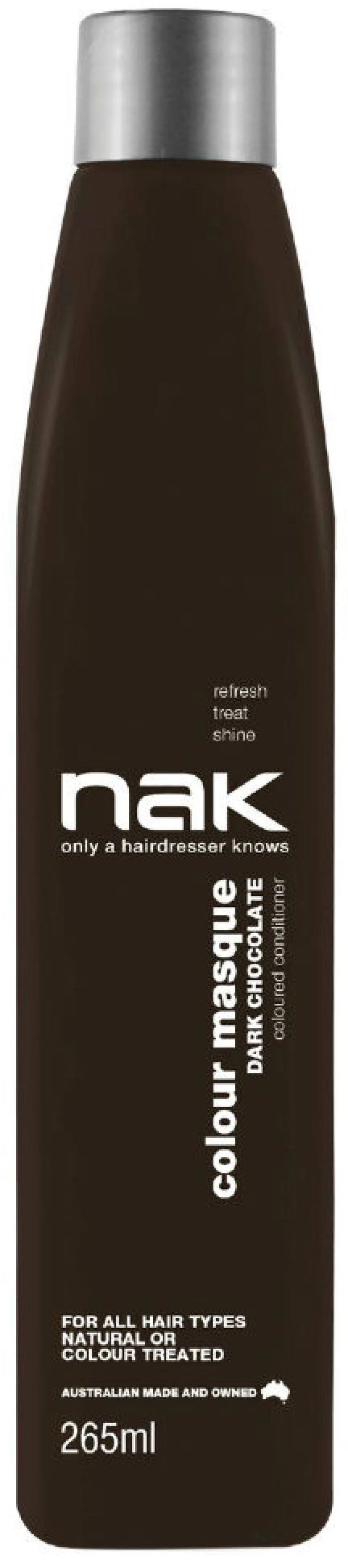 Nak, Signature, Hair Colouring Cream Mask,  Dark Chocolate, 265 ml