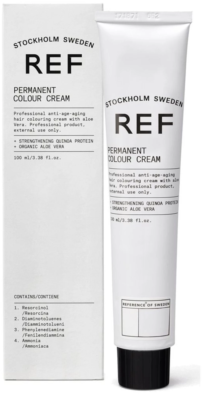 Ref Stockholm, Permanent Colour, Vegan, Permanent Hair Dye, 5.26 Brilliant Violet Red Light Brown, 100 ml
