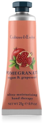 Crabtree & Evelyn, Pomegranate, Argan & Grapeseed, Ultra-Moisturising, Hand Cream, 25 g