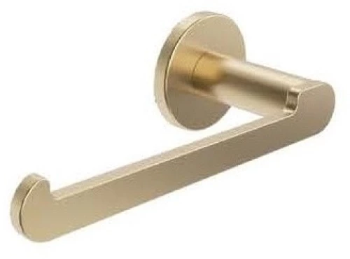 Χαρτοθήκη Μπάνιου Practic με Κόλλα Imex 16x5εκ., Χρυσό Ματ