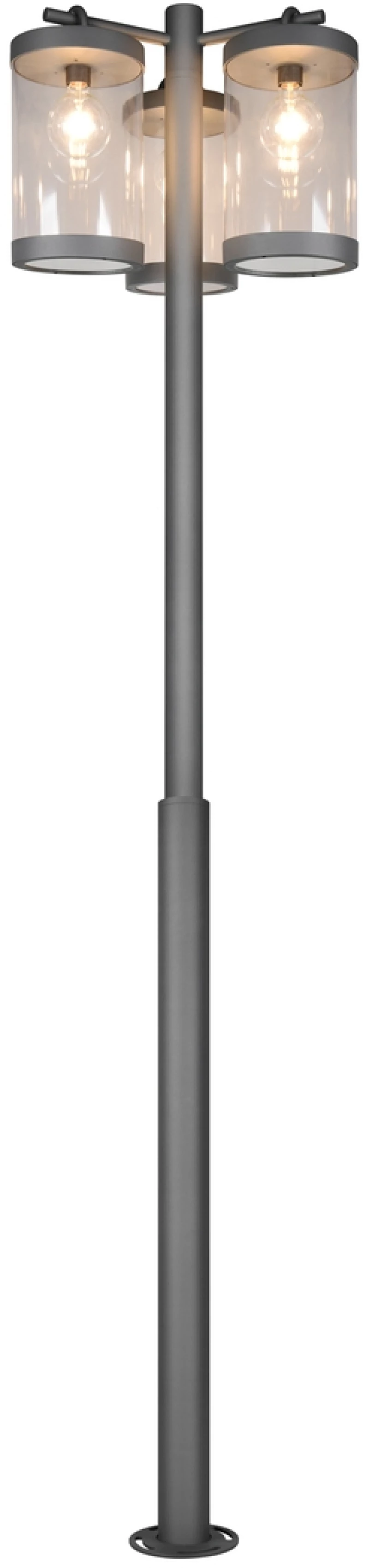 Φωτιστικό Κολόνα/Κολωνάκι Trio Lighting SAMBESI 404160342 Ανθρακί (Anthracite)