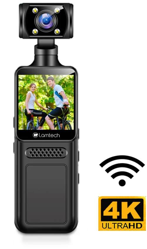 LAMTECH 4K 180ο ACTION CAMERA WITH WIFI