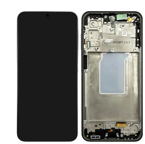 Γνήσια Οθόνη LCD με Μηχανισμό Αφής και Πλαίσιο για Samsung Galaxy A26 5G SM-A266B GH82-37049A - Μαύρη