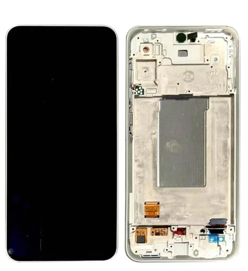 Γνήσια Οθόνη LCD με Μηχανισμό Αφής και Πλαίσιο για Samsung Galaxy A36 5G SM-A366 GH82-36841C - Lime