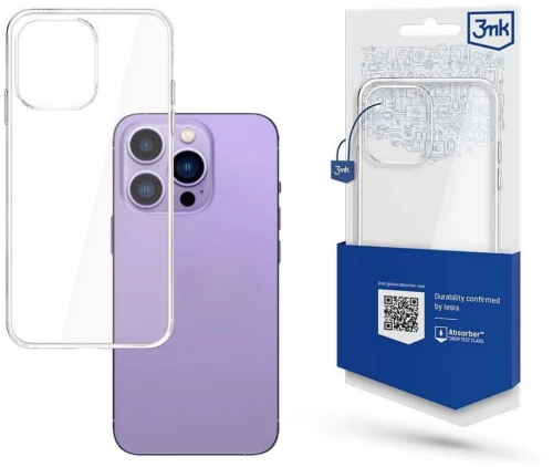 Θήκη TPU Σιλικόνης 3mK για iPhone 14 Pro Max - Διάφανο