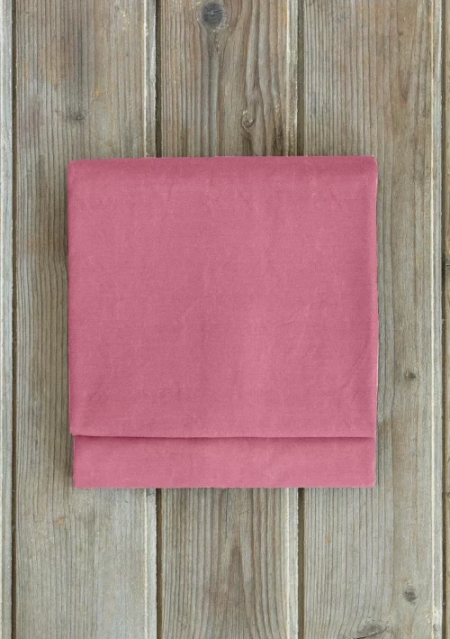 Σεντόνι Unicolors - Apple Pink Σάπιο μήλο Ημίδιπλο με Λάστιχο 120x200+32