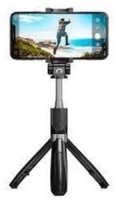 Κοντάρι για Selfie Natec NST-1653 Μαύρο (x1)