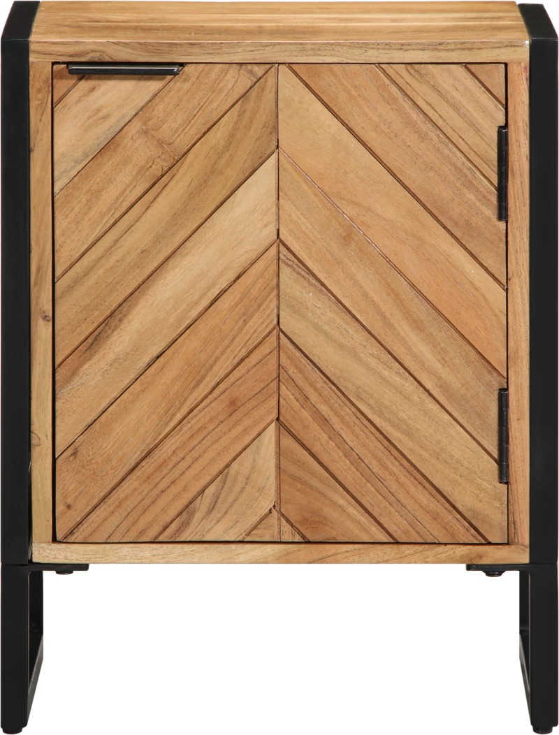 vidaXL Κομοδίνο 40x30x50 cm Μασίφ Ξύλο Ακακίας