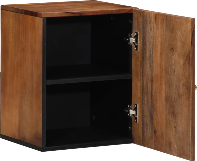 vidaXL Ντουλάπα Μπάνιου 38x33x48 εκ. Μασίφ Ξύλο Μάνγκο