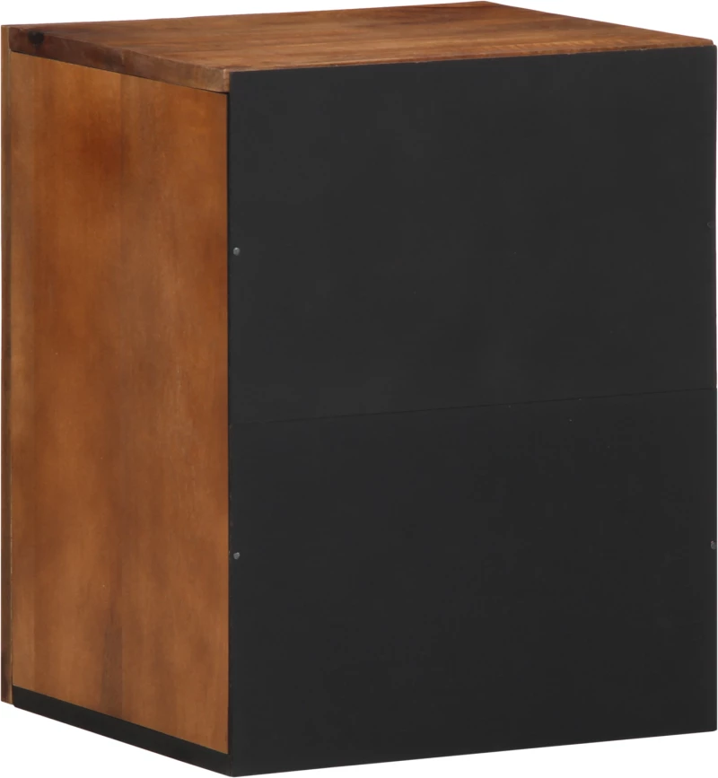 vidaXL Ντουλάπα Μπάνιου 38x33x48 εκ. Μασίφ Ξύλο Μάνγκο