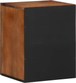vidaXL Ντουλάπα Μπάνιου 38x33x48 εκ. Μασίφ Ξύλο Μάνγκο