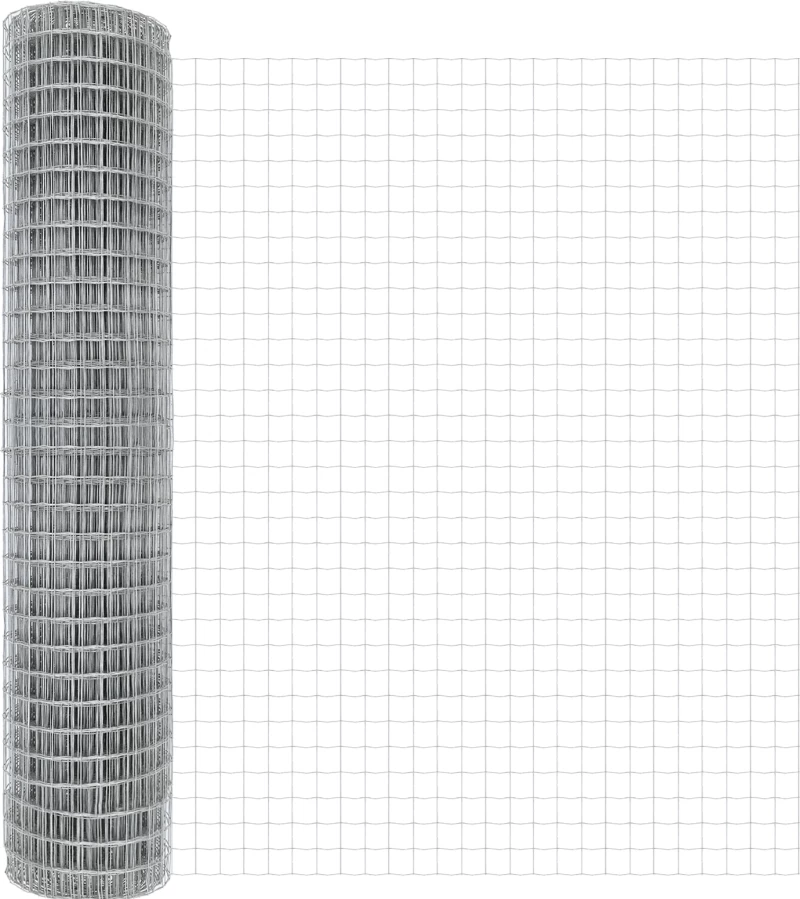 vidaXL Ευρωπαϊκός Φράκτης 1,6x10 μ Γαλβανισμένο Ατσάλι