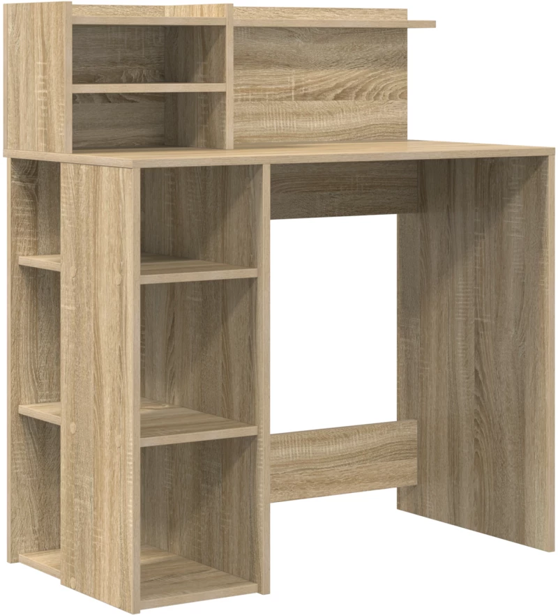 vidaXL Γραφείο με Αποθήκευση Σονομα Οκ 90x48x101.5 εκ. Κατασκευασμένο Ξύλο