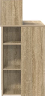 vidaXL Γραφείο με Αποθήκευση Σονομα Οκ 90x48x101.5 εκ. Κατασκευασμένο Ξύλο